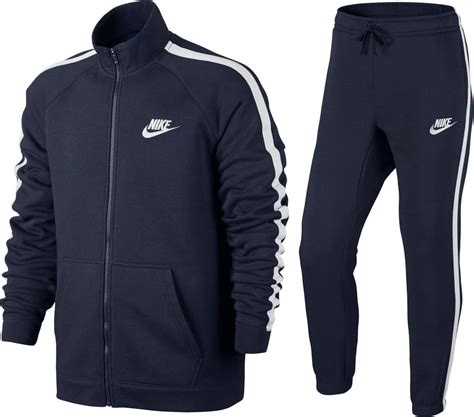 blauw trainingspak nike|nike trainingspakken heren.